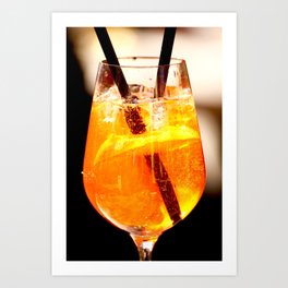 Cheers! Cocktail Drink #decor #society6 #buyart Art Print