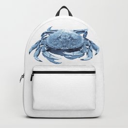 Dungeness Crab, Crab, Seafood, Blue Crab, Fishing Art, Ocean, Nautical, Boat, Commercial Fishing, Alaska, Washington, Oregon Backpack
