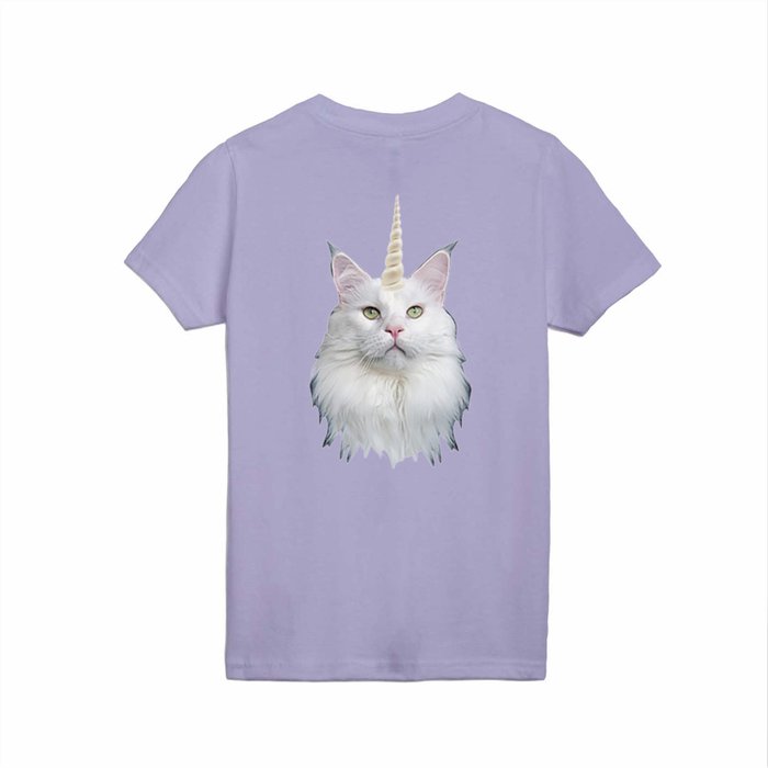 Unicorn Cat Kids T Shirt