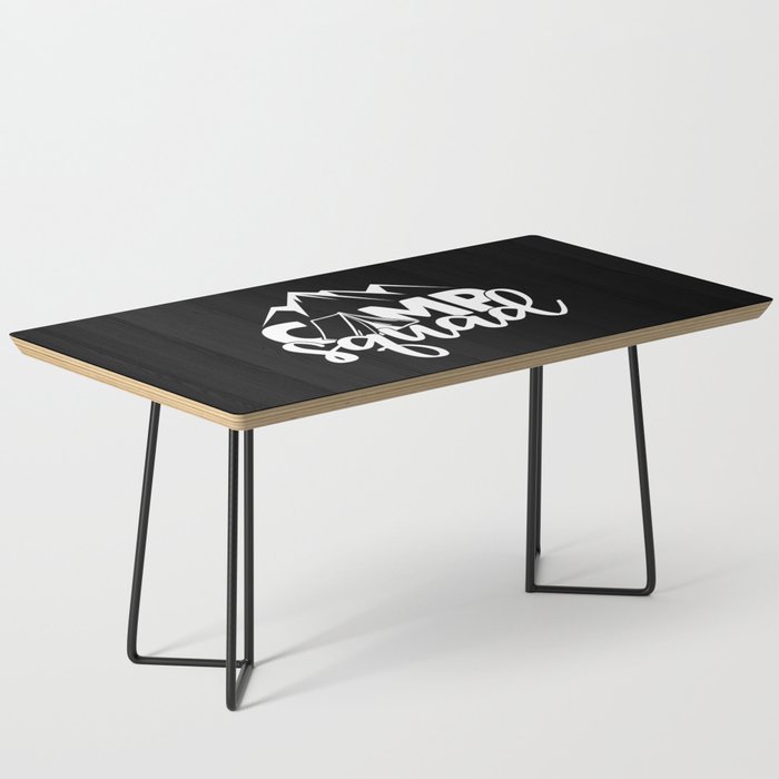 Camp Squad Cool Adventure Quote Campers Coffee Table
