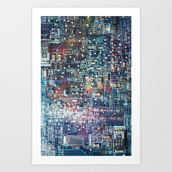 Circuitry Art Print