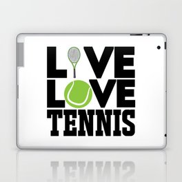 Live love Tennis Laptop Skin
