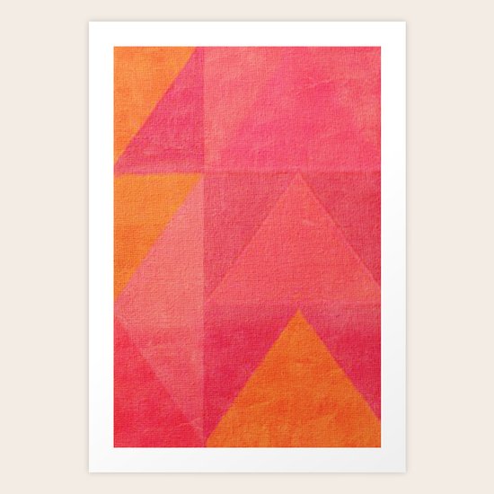 Trigonale 8 Art Print