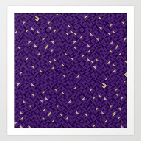 triangles Art Print