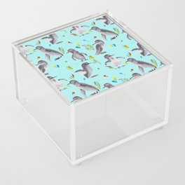 Penguin Pattern Acrylic Box