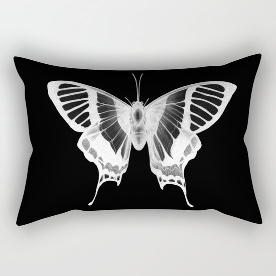 Butterfly's Ghost Rectangular Pillow