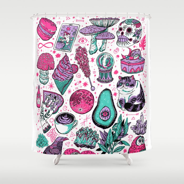 Basic Witch II Shower Curtain