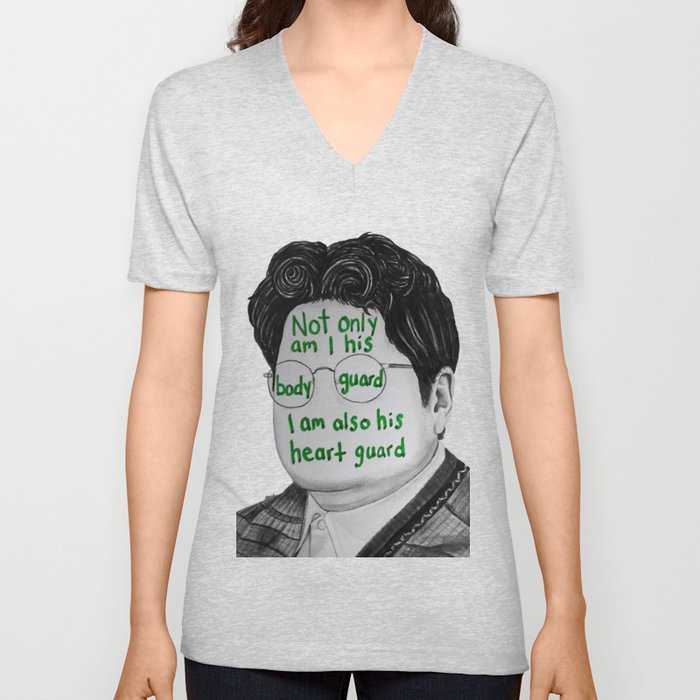 Guillermo Shadows Quote V Neck T Shirt