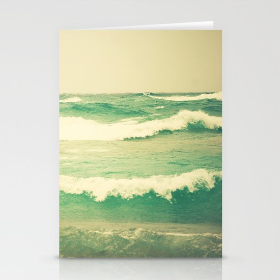 Sea Glass Stationery Cards