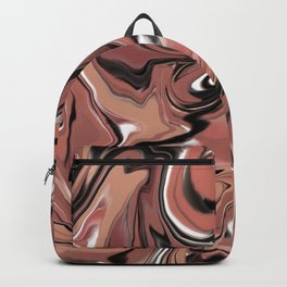 nude swirl Backpack