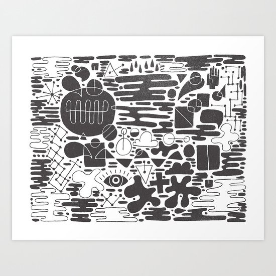 Abstract 5 Art Print