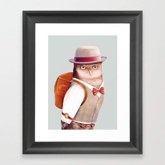 Owl Framed Art Print