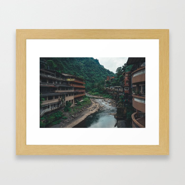 somewhere in taiwan Framed Art Print