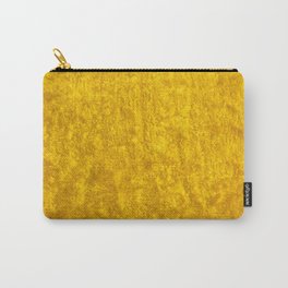 Yellow mustard velvet decor design Carry-All Pouch