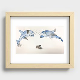Money For Cause Recessed Framed Print