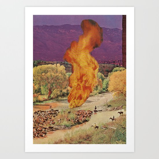wildfire Art Print