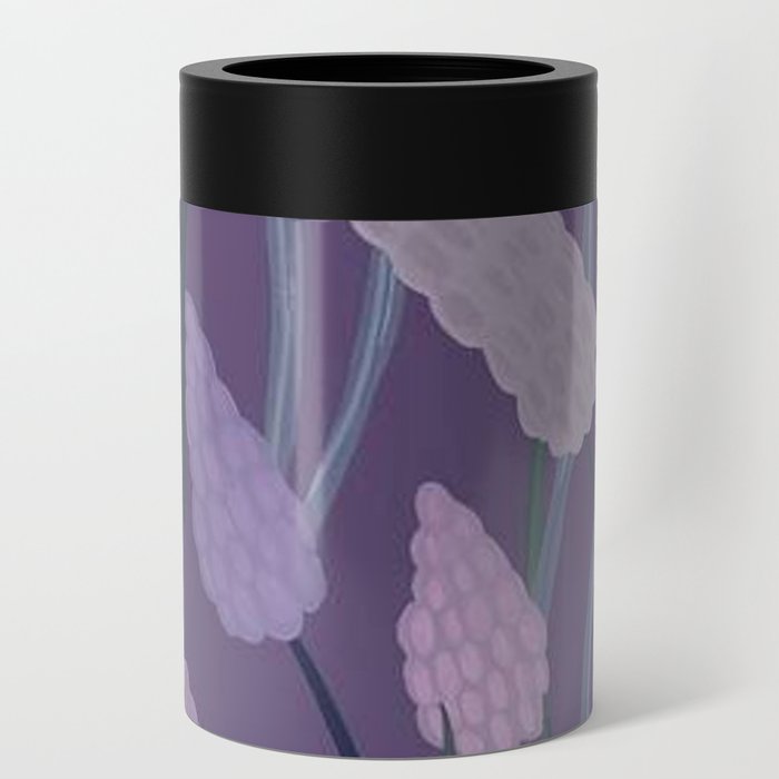 Grape Hyacinths Can Cooler