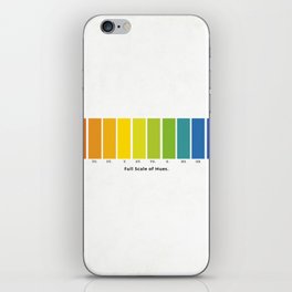 Interpretation of Mark Maycock's Scale of hues illustration from 1895 iPhone Skin