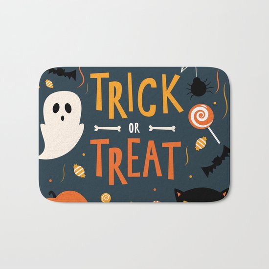 Trick or Treat Bath Mat