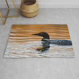 A Loon’s haunting beauty  Rug