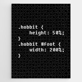 Height Code Jigsaw Puzzle