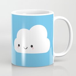 Happy Kawaii Cloud Coffee Mug