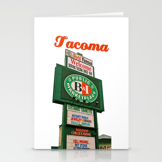 World Famous B&I Stationery Cards