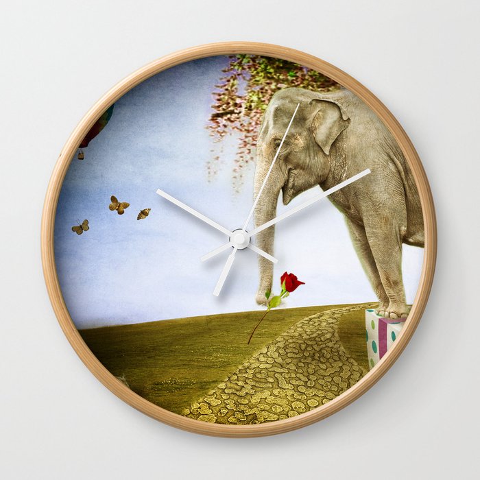 Good Things Don't Always Come in Small Packages Wall Clock