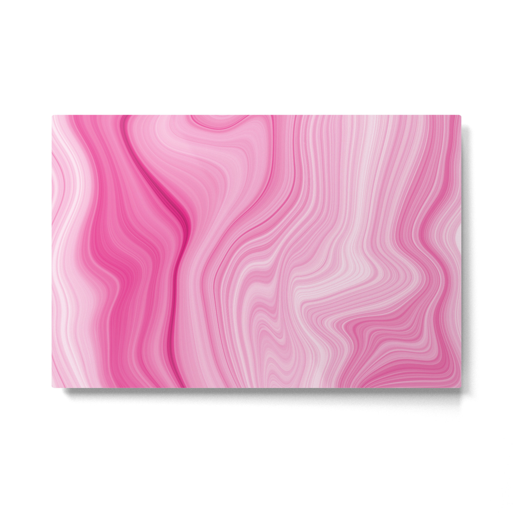 Pink Marble Metal Print by newburydesigns