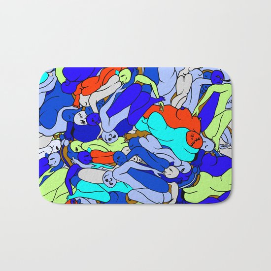 Sleepy Heads - Sapphire Blue Bath Mat