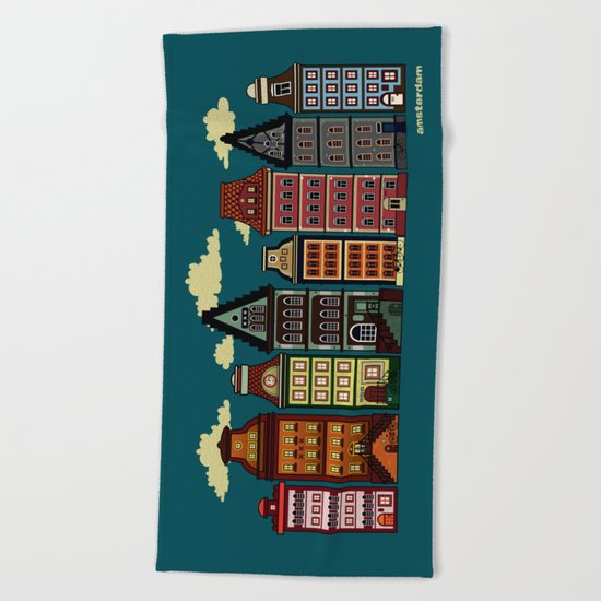Amsterdam Beach Towel