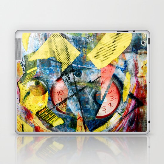 Time Collage Laptop & iPad Skin