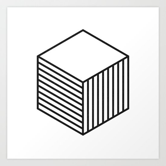 minimal & geometric no.4 Art Print