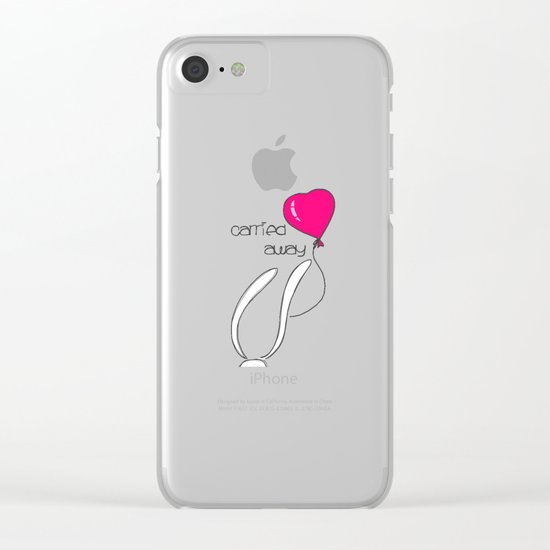 Carried away Clear iPhone Case