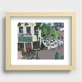 Aster Cafe - Minneapolis, Minnesota Recessed Framed Print