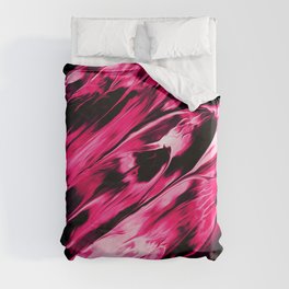 Abstract flow painting v10 Duvet Cover