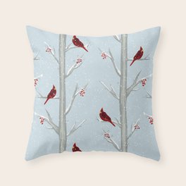berry throw pillow