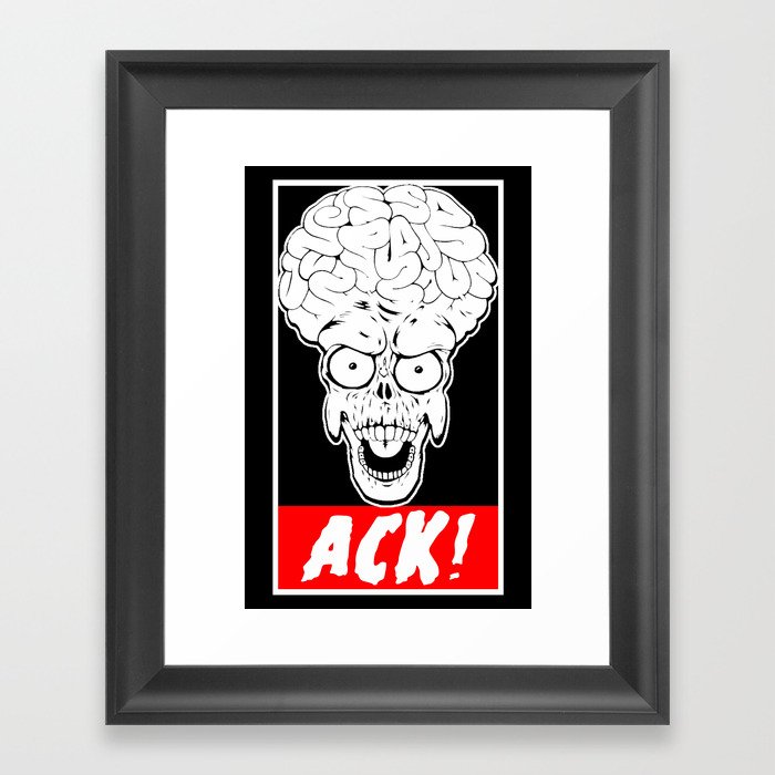 ACK! Framed Art Print