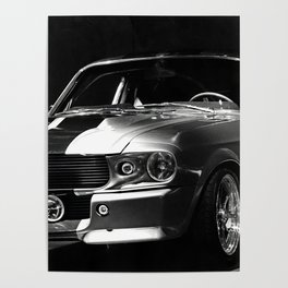 1967 Mustang Shelby GT 500 Poster