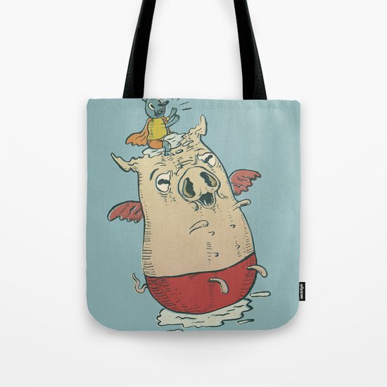 Nourished with innocent things, and with few, ready and impatient to fly, to fly away Tote Bag