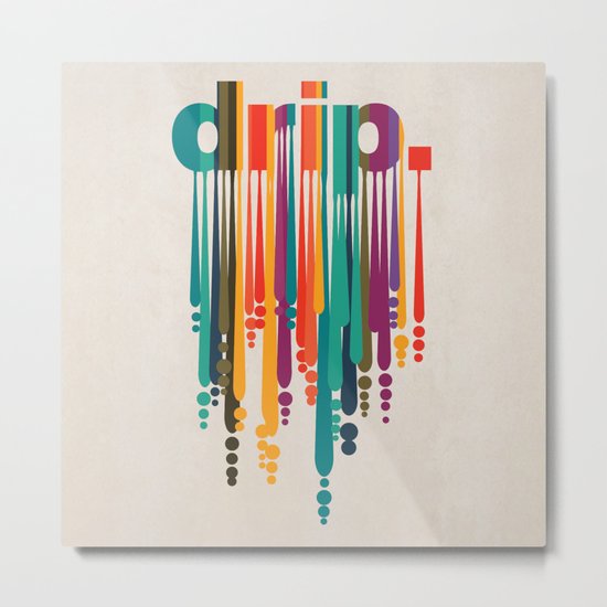drip v2 Metal Print