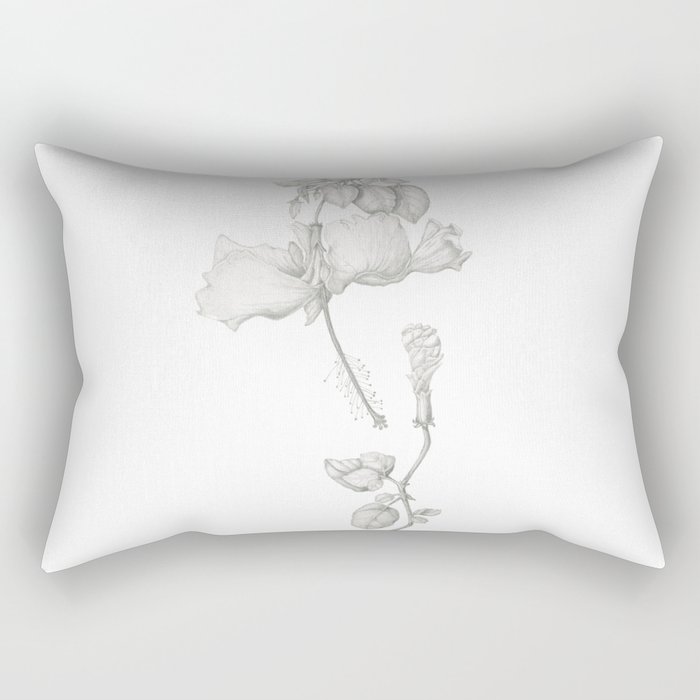 Hibiscus Rectangular Pillow