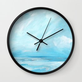 Resurgence - Stormy Ocean Seascape Wall Clock
