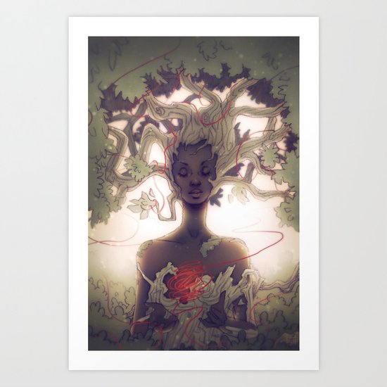 Mother Earth Art Print