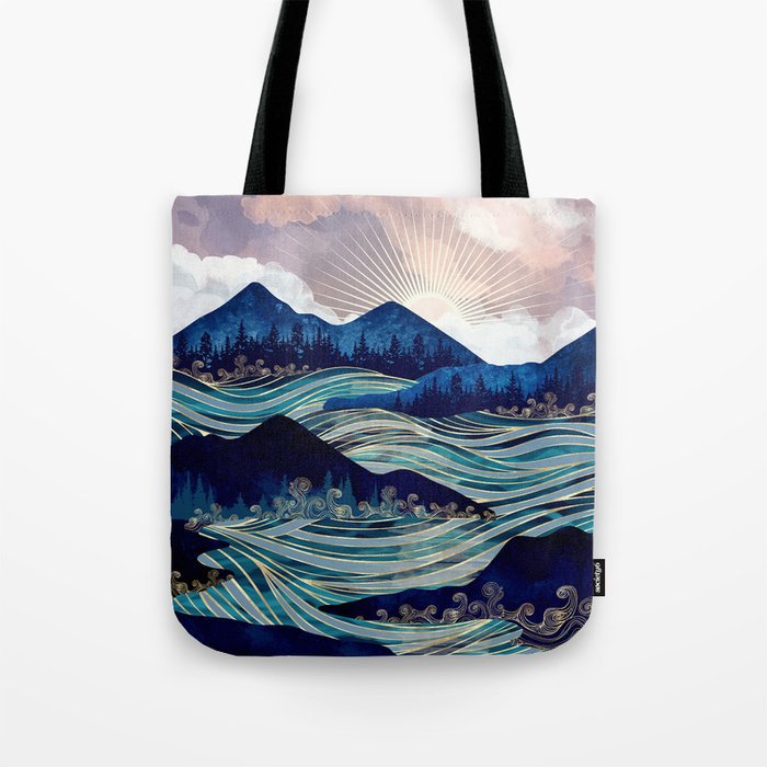 Ocean Sunrise Tote Bag
