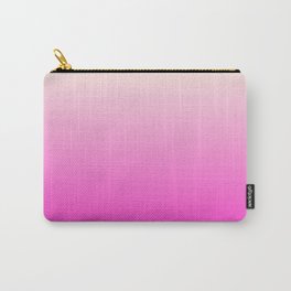 Pink ombre color pattern Carry-All Pouch