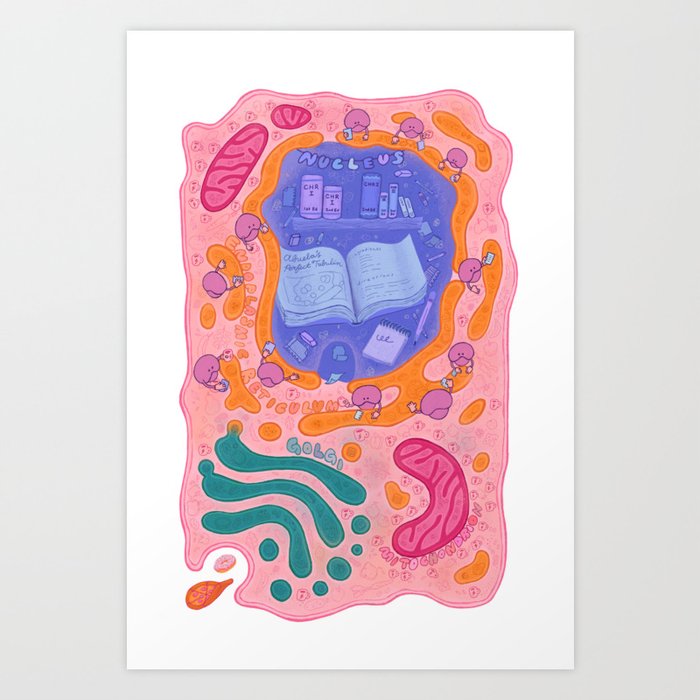 Cell Metaphor Art Print