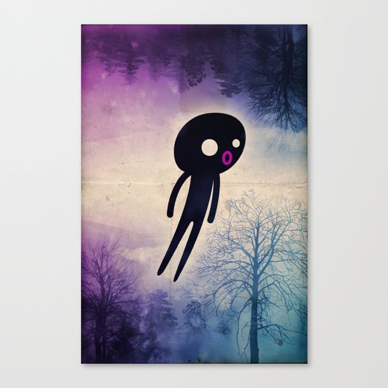 omino_ solitario Canvas Print