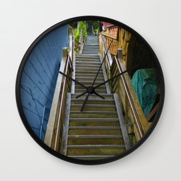 Old Cape Cod Stair Steps Wall Clock