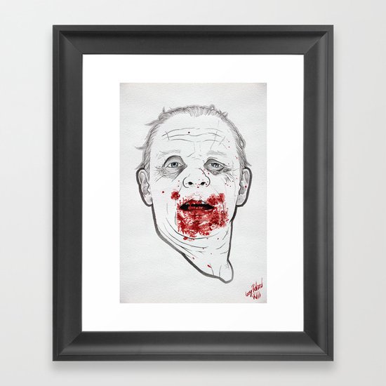 Ready when you are, Sergeant Pembry. // Silence of the Lambs Framed Art Print